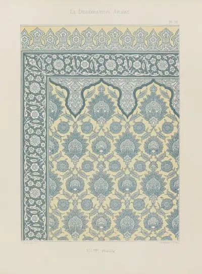 La Décoration arabe Pl.17 av Marpon et Flammarion