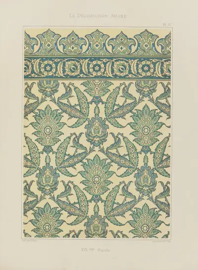 La Décoration arabe Pl.30 av Marpon et Flammarion
