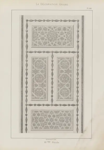 La Décoration arabe Pl.90 av Marpon et Flammarion