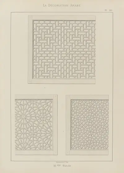 La Décoration arabe Pl.96 av Marpon et Flammarion
