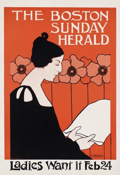 The Boston Sunday Herald, Ladies Want It Feb 24, Ethel Reed