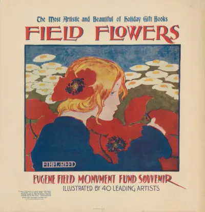 The Most Artistic and Beautiful of Holiday Gift Books Field Flowers von Ethel Reed