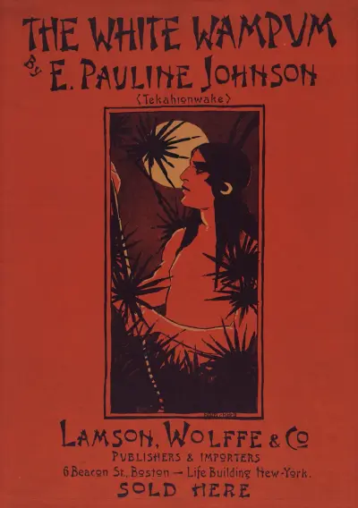 The white wampum, by E. Pauline Johnson (Tekahionwake), 1890 av Ethel Reed