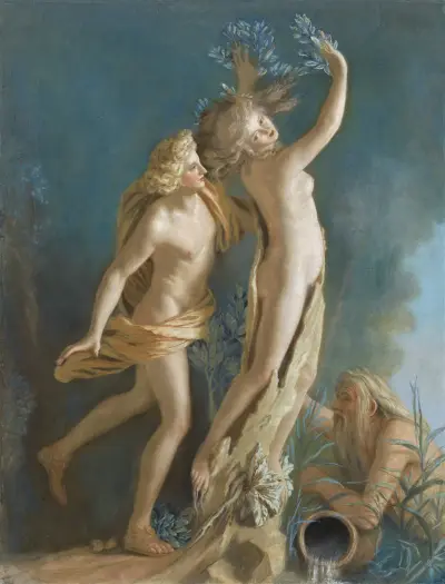 Apollo und Daphne von Jean-Etienne Liotard