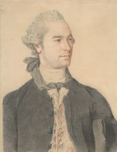 Bildnis eines Mannes von Jean-Etienne Liotard