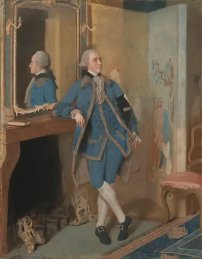 Portrait of John, Lord Mountstuart, later 4th Earl and 1st Marquess of Bute av Jean-Etienne Liotard