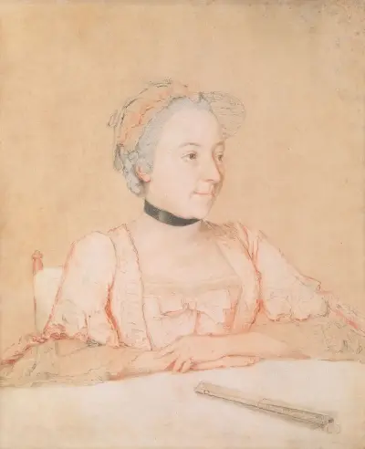 Bildnis der Maria Josepha, Fürstin von Clary und Aldringen von Jean-Etienne Liotard