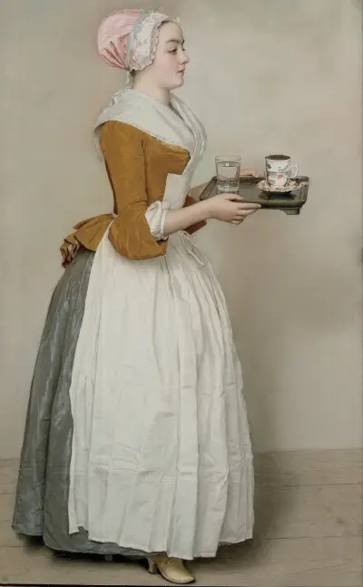 Das Schokoladenmädchen von Jean-Etienne Liotard