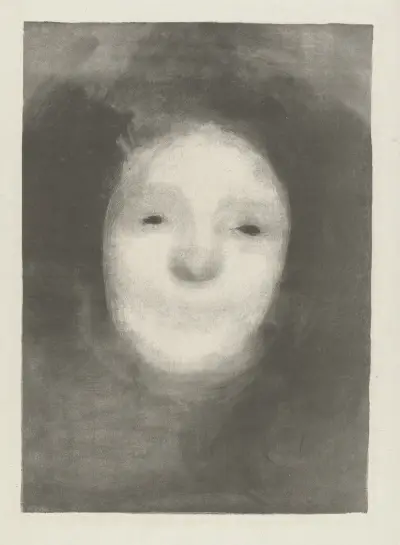 Etude de Femme ou Elise riant, Eugène Carriere