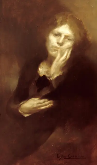 Fantine abandonnée, Eugène Carriere
