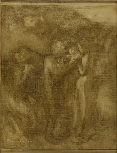 Les vieillards, Eugène Carriere