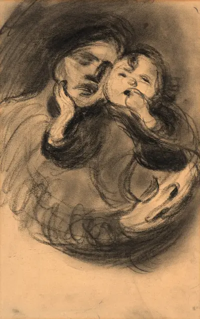 Mother and child, Eugène Carriere