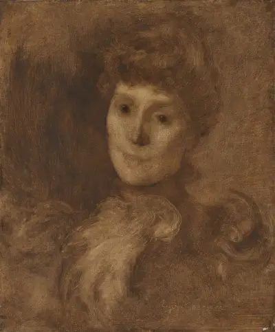 Portrait of a Woman, Eugène Carriere