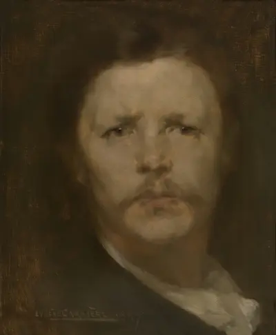 Self-portrait, Eugène Carrière, Eugène Carriere