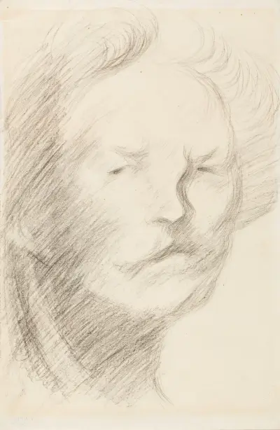 Self-Portrait, Eugène Carriere