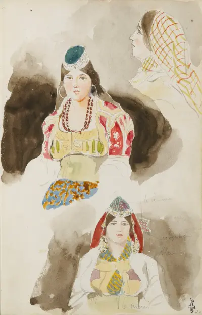 Reisetagebuch aus Marokko von Eugène Delacroix