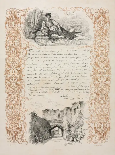 Żydówka z Algieru i ulica w Algierze, Eugène Delacroix