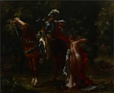 Marphise von Eugène Delacroix