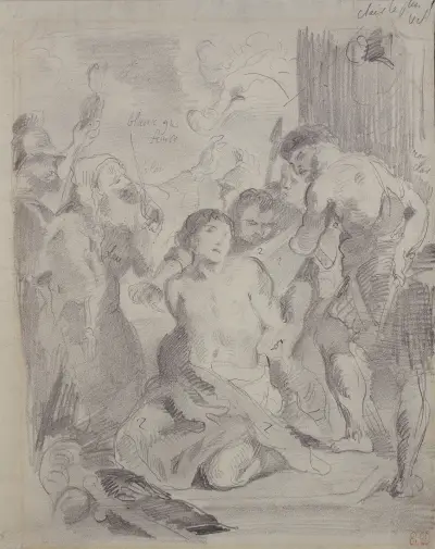 Męczeństwo świętego Jerzego, Eugène Delacroix