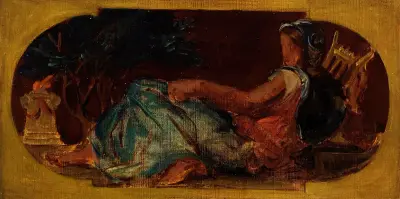 Minerva, Eugène Delacroix