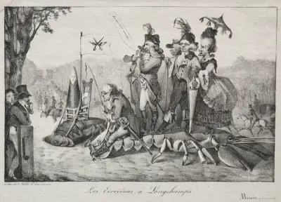 The Crayfish of Longchamps av Eugène Delacroix