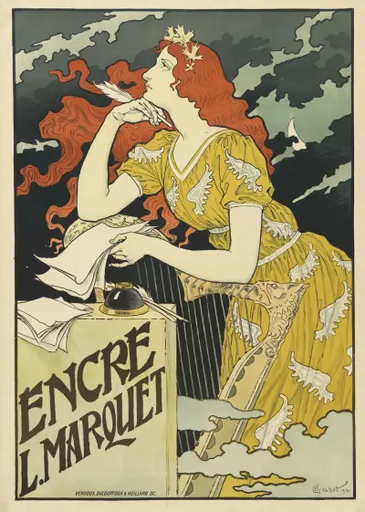 Encre L. Marquet av Eugène Grasset