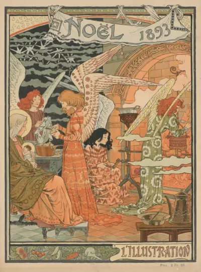 Vánoce 1893, Eugène Grasset