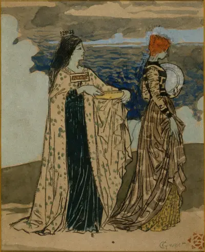 Legendární princezna, Eugène Grasset