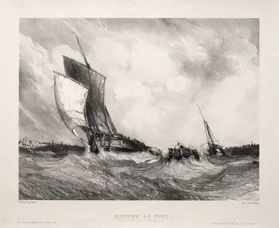 Powrót do portu, Eugène Isabey