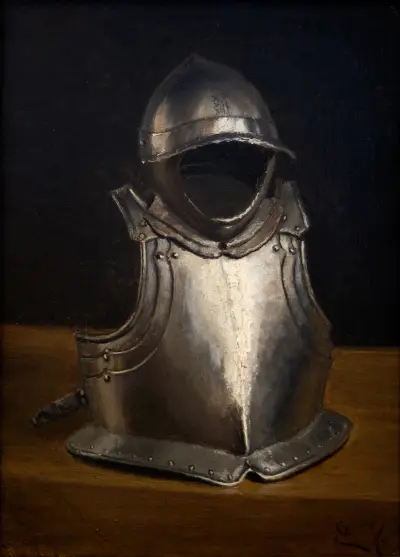 Armour and Helmet von Eugène Jansson