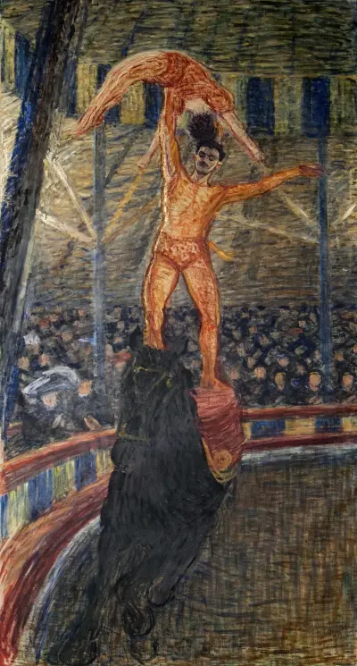 Circus Scene av Eugène Jansson