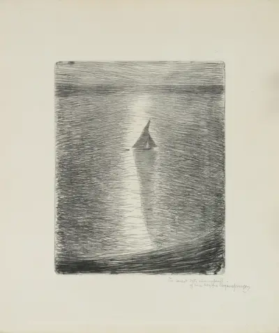 In the Ray of Sunlight, Eugène Jansson
