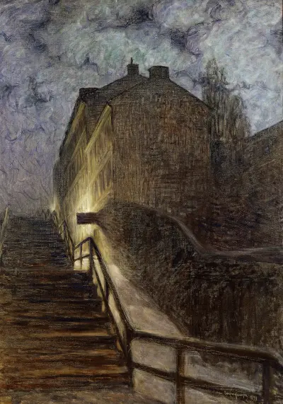 Motif from Timmermansgatan, Eugène Jansson
