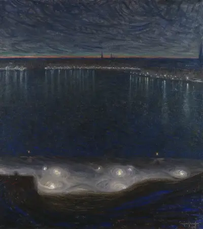 Riddarfjärden, Stockholm, Eugène Jansson