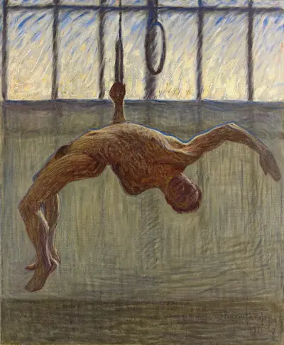 Ring gymnast I, Eugène Jansson
