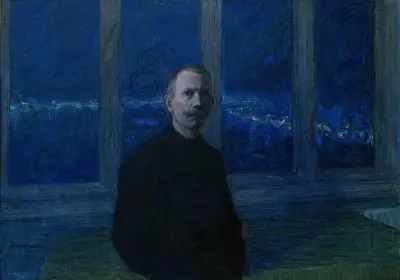 Self-portrait av Eugène Jansson