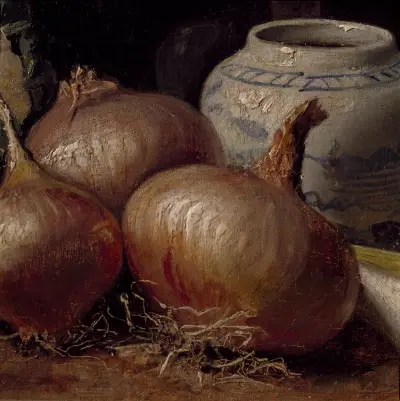 Still Life with Onions, Eugène Jansson