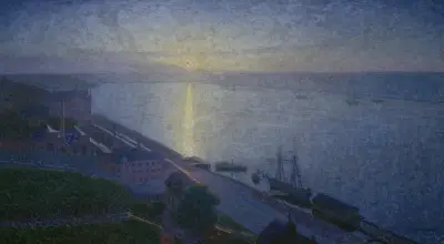 Sunset von Eugène Jansson