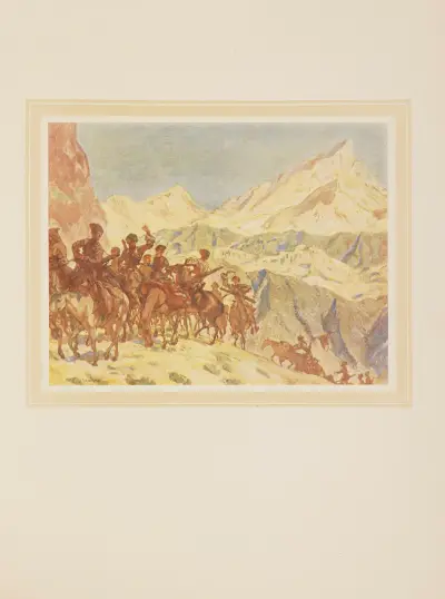 Hadji Murat Pl.17 av Eugene Lanceray