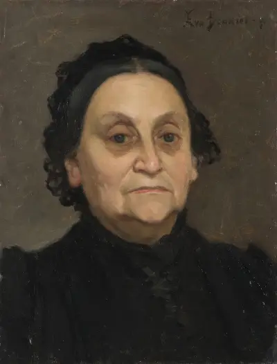 Mrs Hilda Schönthal (1824-1892) av Eva Bonnier