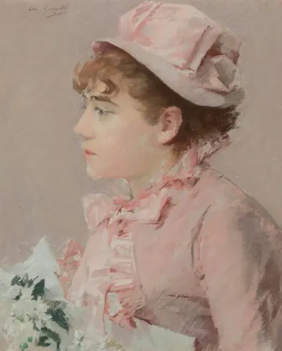 La Demoiselle D’honneur av Eva Gonzalès