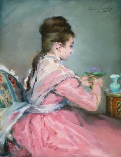 The Bouquet of Violets av Eva Gonzalès
