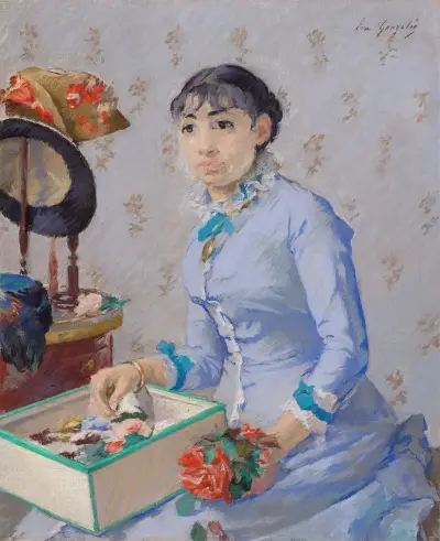 The Milliner av Eva Gonzalès
