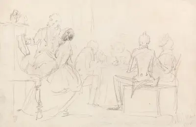 Wieczorne przyjęcie, Sir John Everett Millais