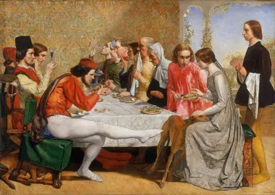 Lorenzo i Isabella, Sir John Everett Millais