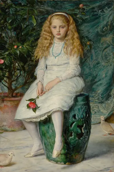 Nina, córka Fredericka Lehmanna, Esq., Sir John Everett Millais