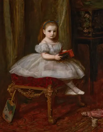 Portret panny Davison, Sir John Everett Millais