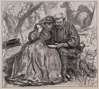 Próba siostry Anny – Anna i Henry zostają połączeni, Sir John Everett Millais