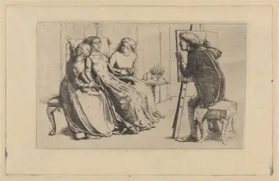 Św. Agnieszka wstawiennicza – nr 1, Sir John Everett Millais