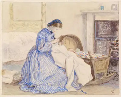 Stewart Harrison's The Iceberg – The Seamstress, Sir John Everett Millais